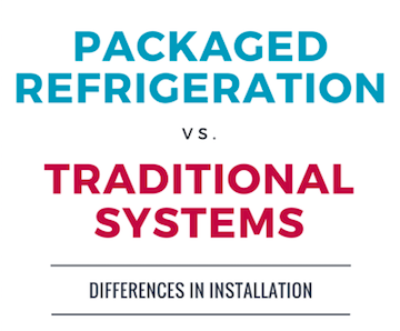 Installing Packaged Refrigeration vs. Traditional Systems [Infographic] 